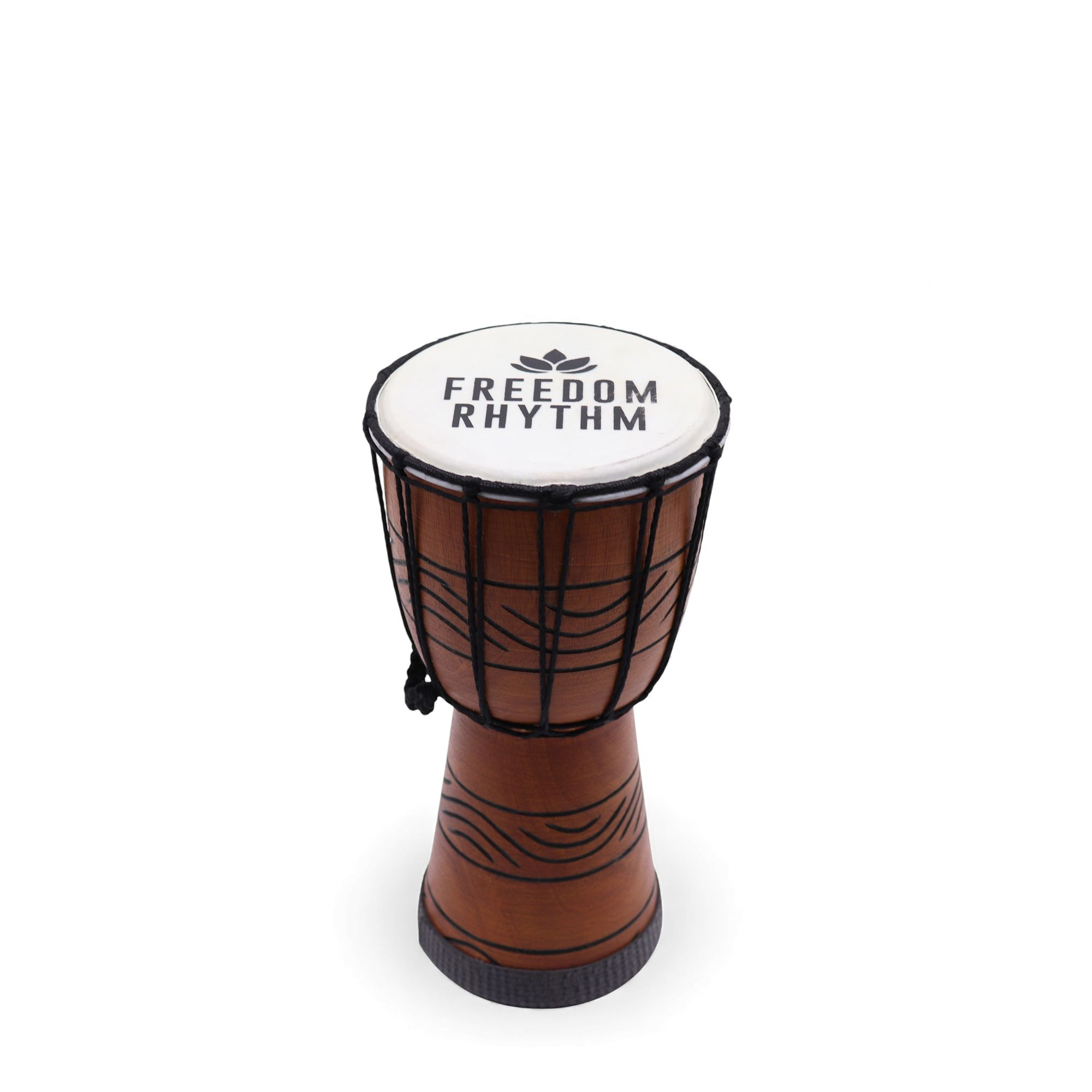 Small Pro Djembe Drum - Freedom Rhythm (high) - Small 30cm (15cm Diia) - Image 5