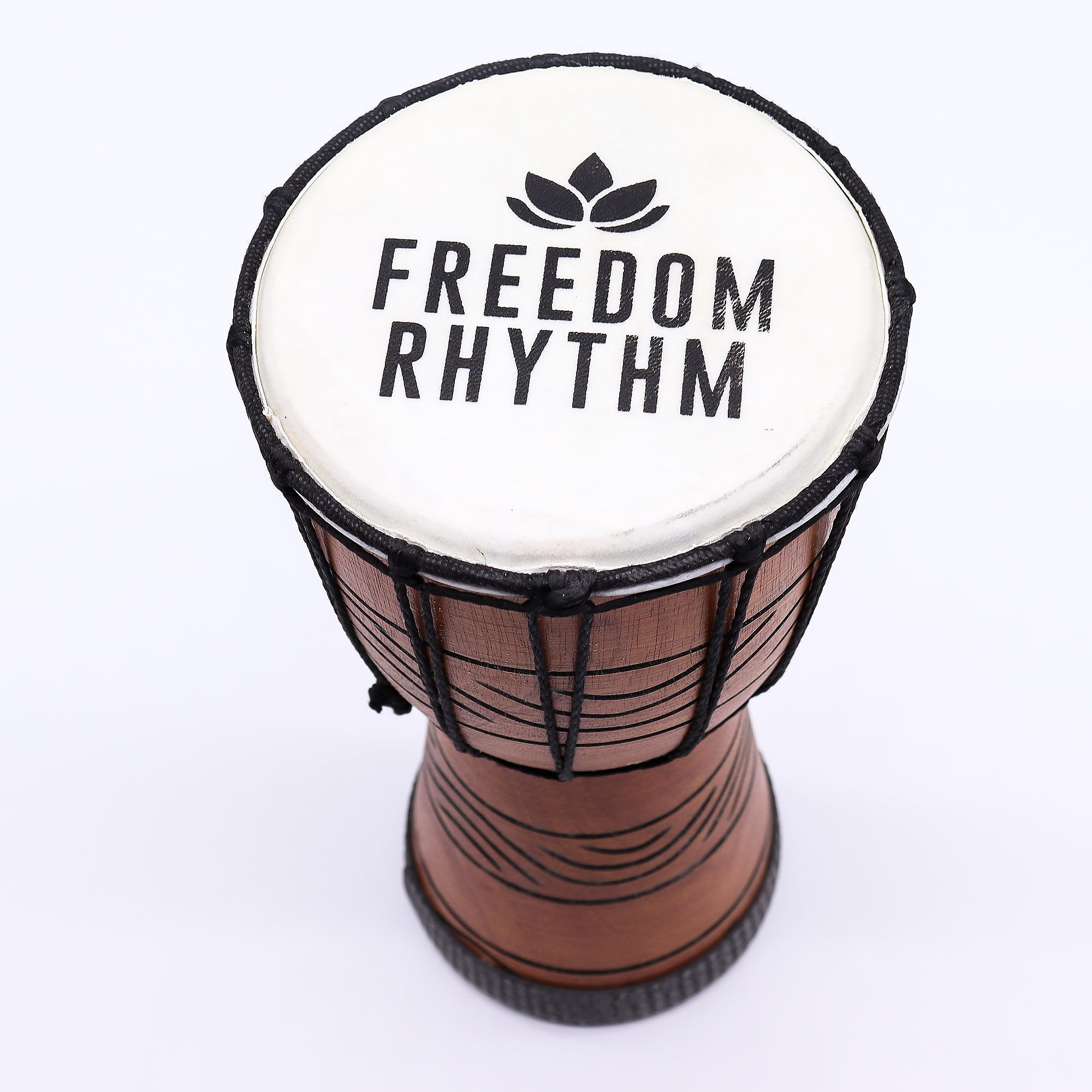 Small Pro Djembe Drum - Freedom Rhythm (high) - Small 30cm (15cm Diia) - Image 2