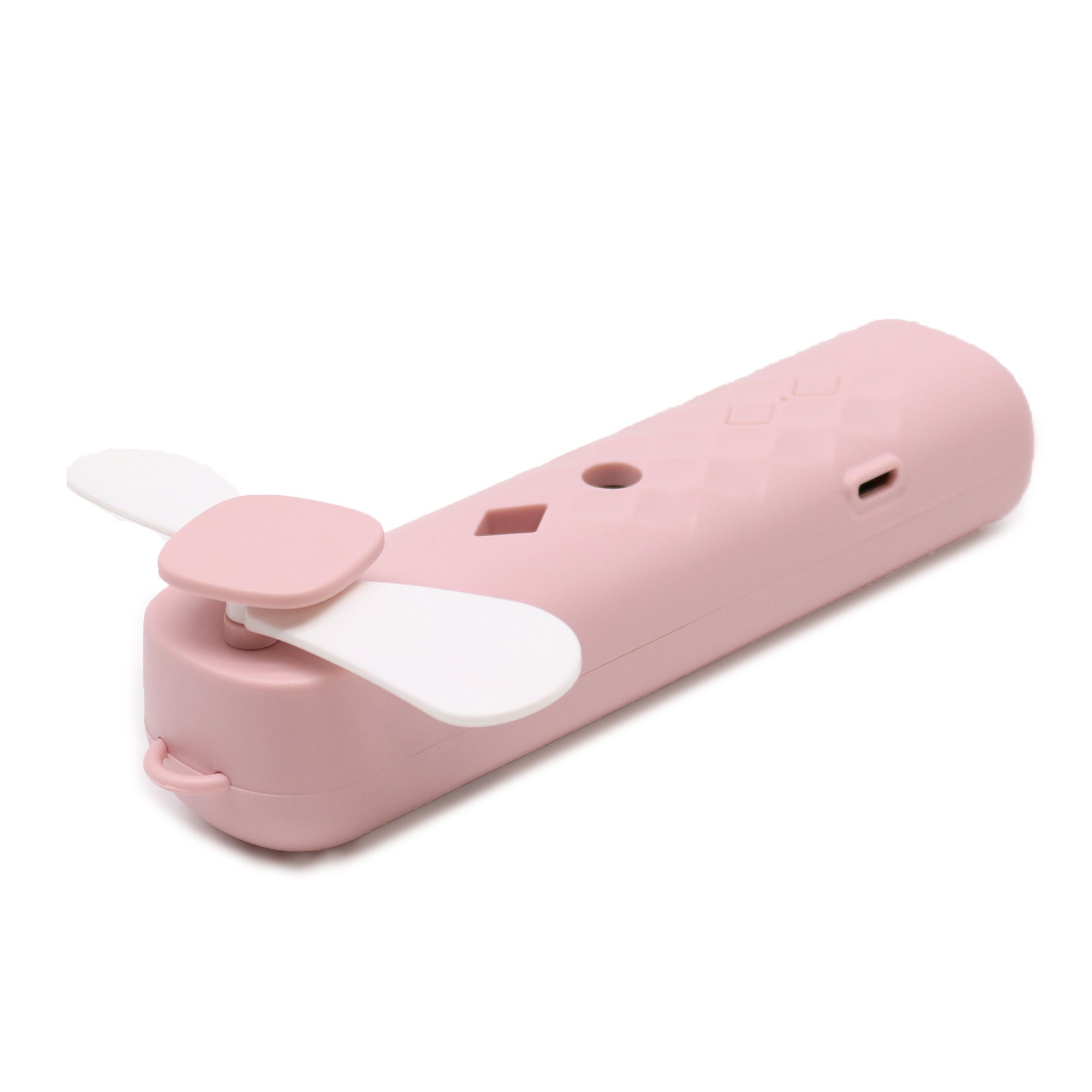 Pink Nano Mist Face Fan & Spray - USB chargable - Image 2